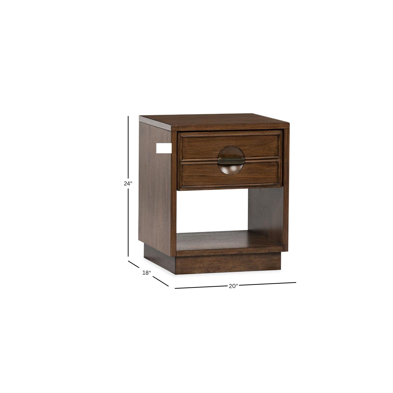 Magnussen Home Selena Brown Open Nightstand