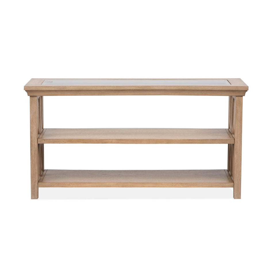 Magnussen Home Coventry Honey Wheat Rectangular Sofa Table