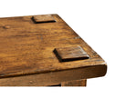 Jonathan Charles Country Walnut Four Drawer Console