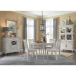 Magnussen Home Newport Alabaster Extendable Dining Table
