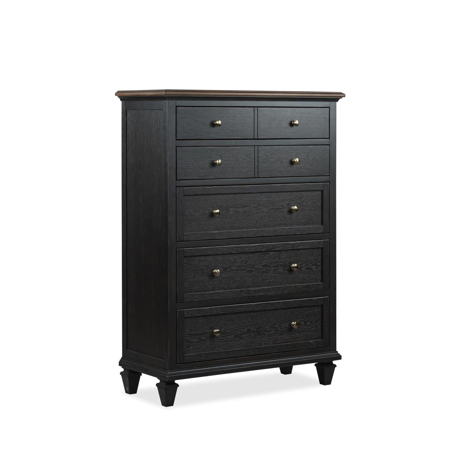 Magnussen Home Surrey Brown Drawer Chest