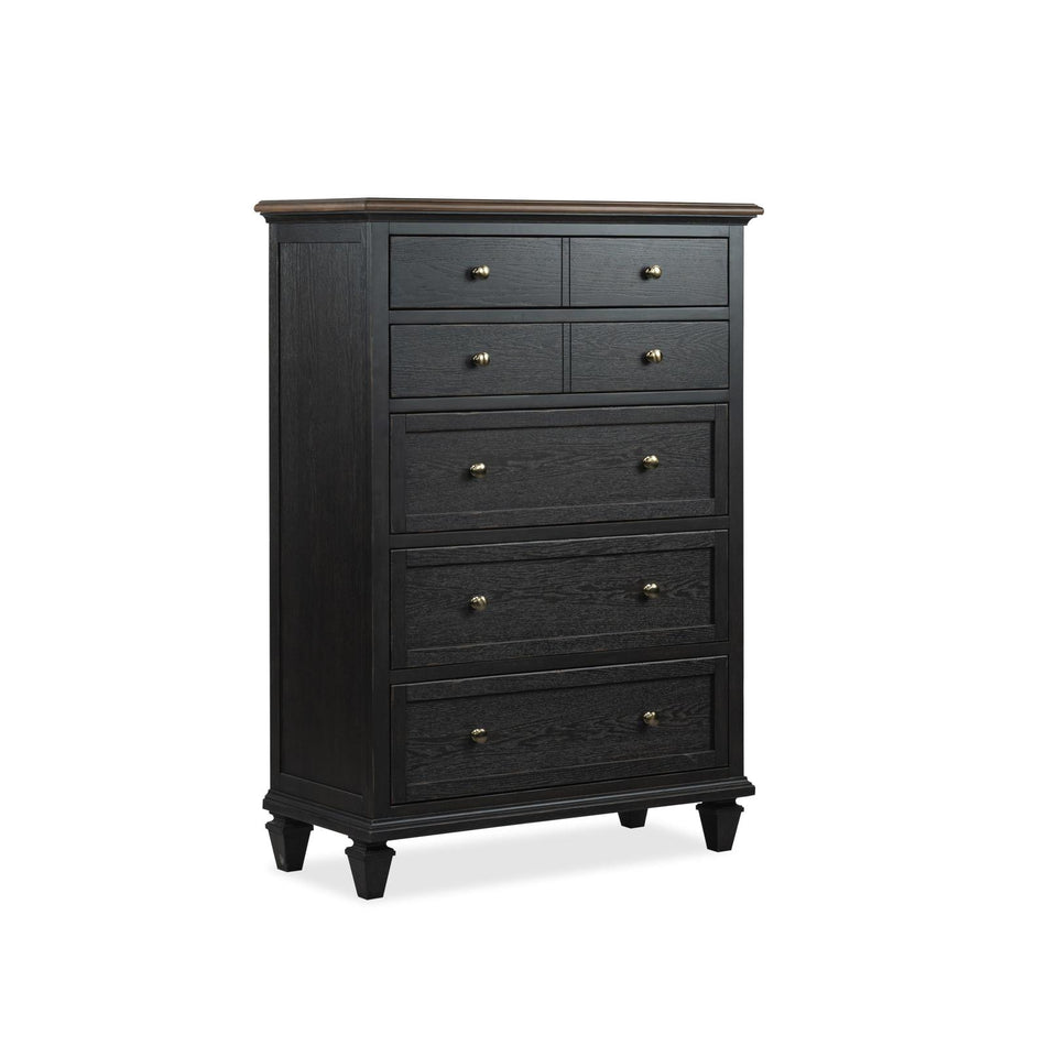 Magnussen Home Surrey Brown Drawer Chest