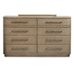 Magnussen Home Thorne Amber Brown Double Drawer Dresser