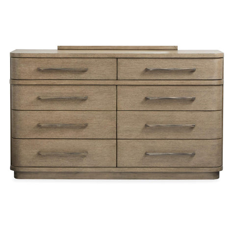 Magnussen Home Thorne Amber Brown Double Drawer Dresser