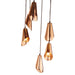 BOBO Intriguing Objects by Hooker Furniture Rose Gold Scoop Pendant Light