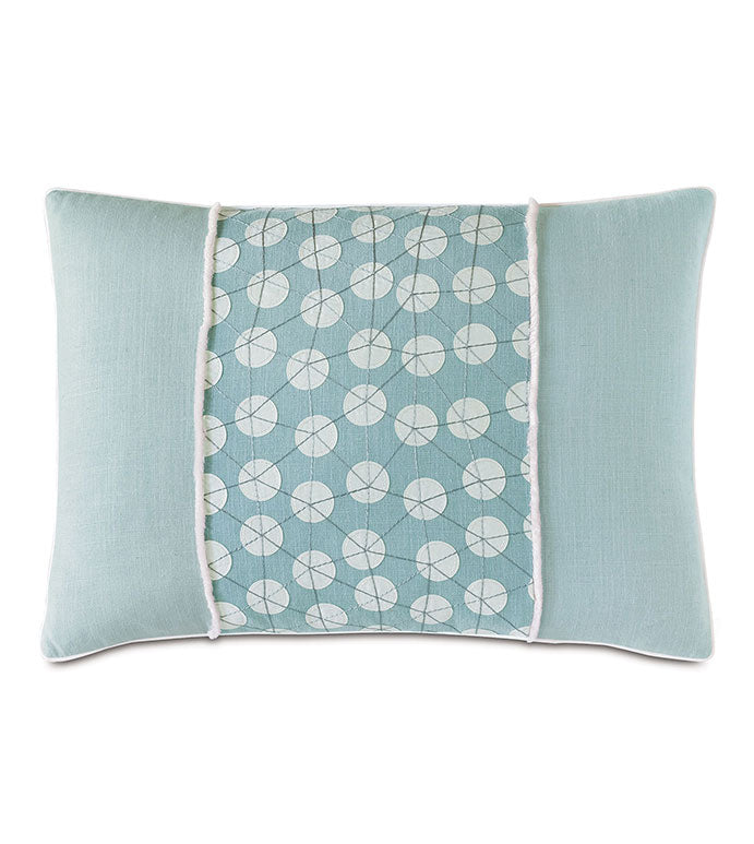 Eastern Accents Bimini Embroidered Decorative Pillow