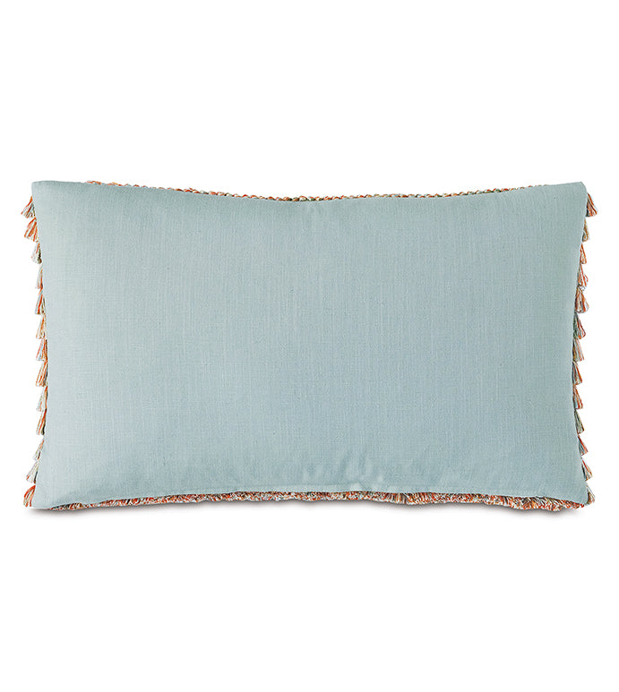 Eastern Accents Bimini Brush Fringe Decorative Pillow