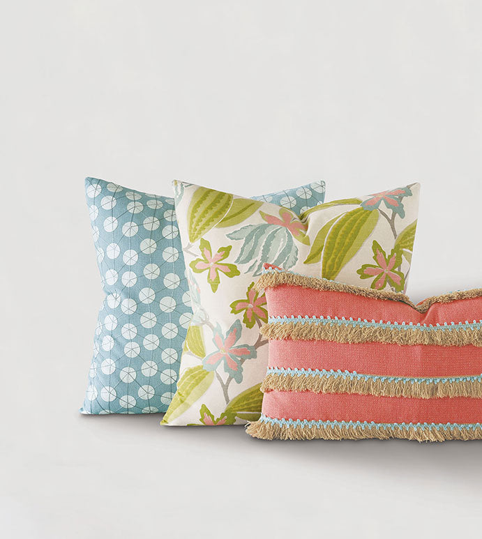Eastern Accents Bimini Graphic Decorative Pillow
