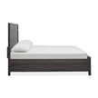 Magnussen Home Merrifield Raisin Black Panel Bed