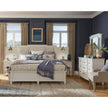 Magnussen Home Willowbrook Egg Shell White Bed