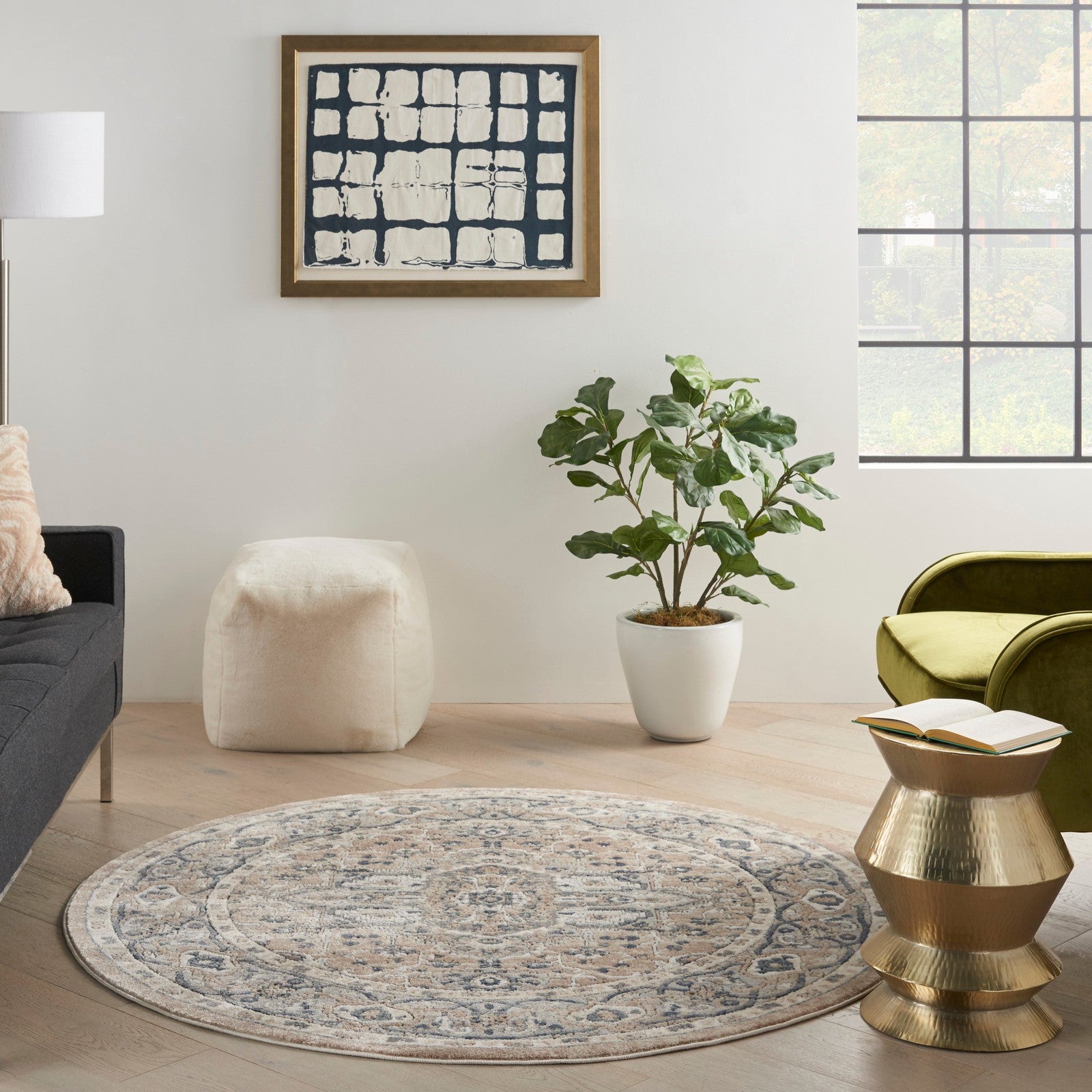 Nourison Quarry QUA05 Farmhouse Indoor Rug