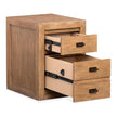Magnussen Home Plum Creek Sierra Brown Mobile File With Casters