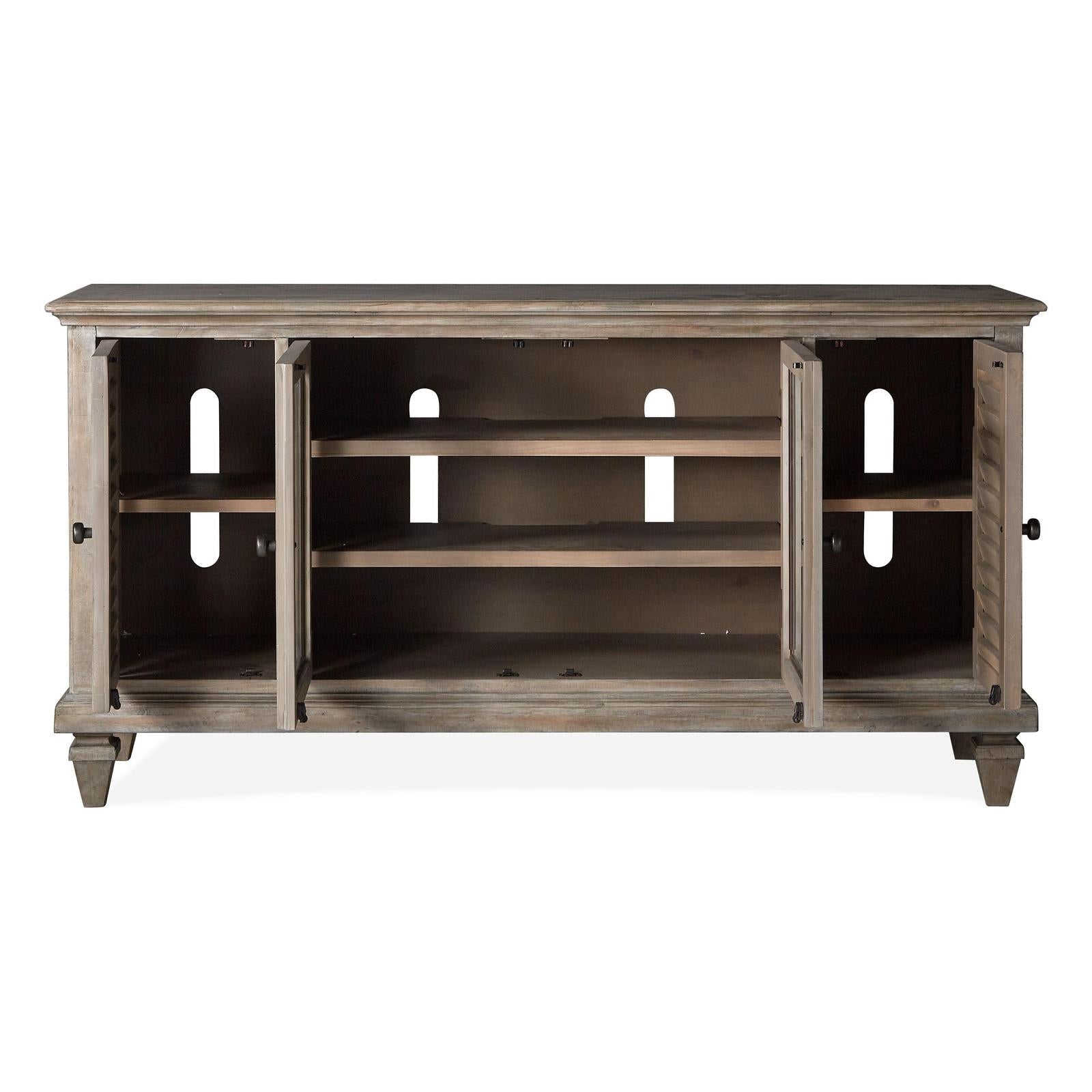 Magnussen Home Calistoga Dovetail Grey Console