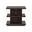 Magnussen Home Shaffer Velvet Roast Rectangular End Table