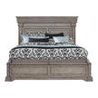 Pulaski Furniture Madison Ridge Heritage Taupe Panel Bed With Blanket Chest Footboard