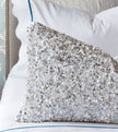 Eastern Accents Crystal Platinum Bolster