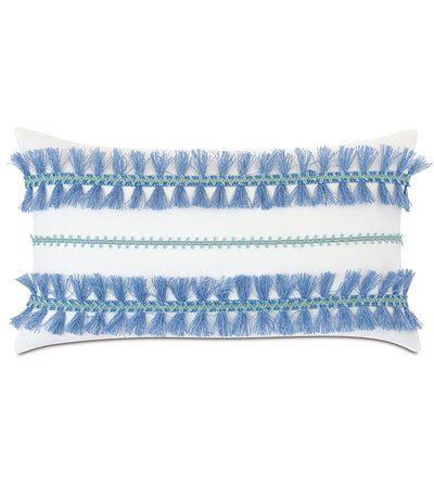 Eastern Accents Castaway Trim Application Decorative Pillow