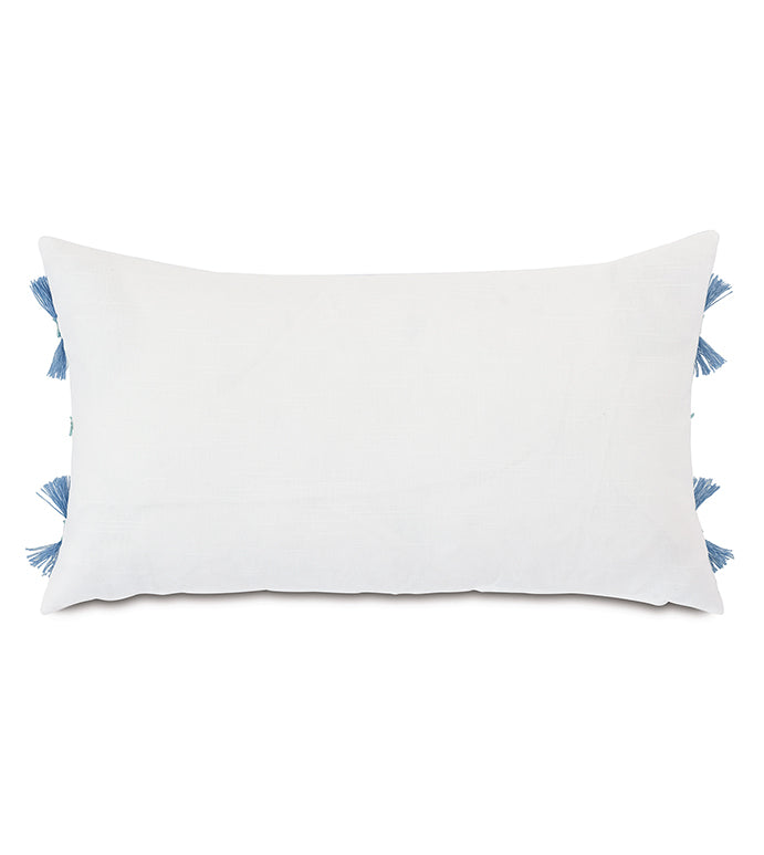 Eastern Accents Castaway Trim Application Decorative Pillow