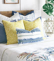Eastern Accents Castaway Trim Application Decorative Pillow