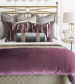 Eastern Accents Indochine Embroidered Trim Bolster