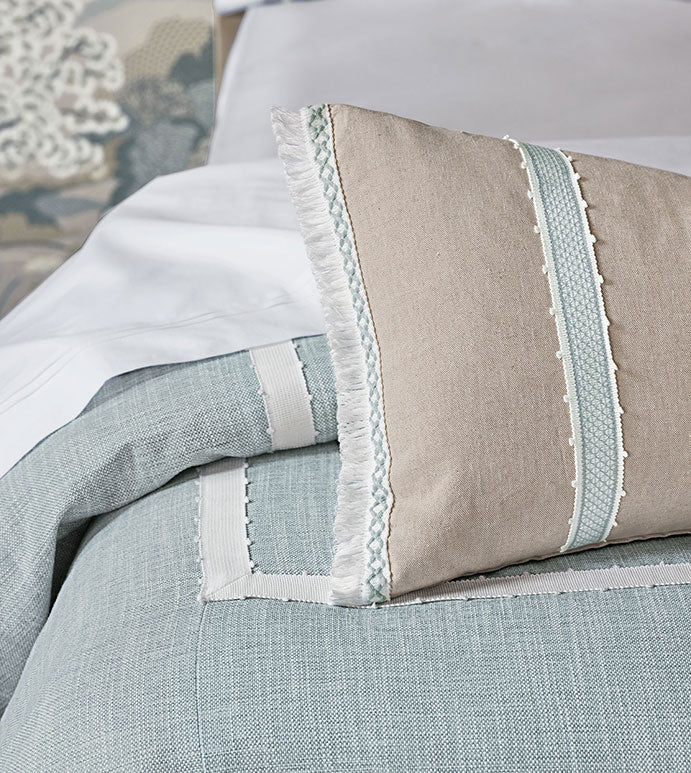 Eastern Accents Amberlynn Gimp Detail Decorative Pillow