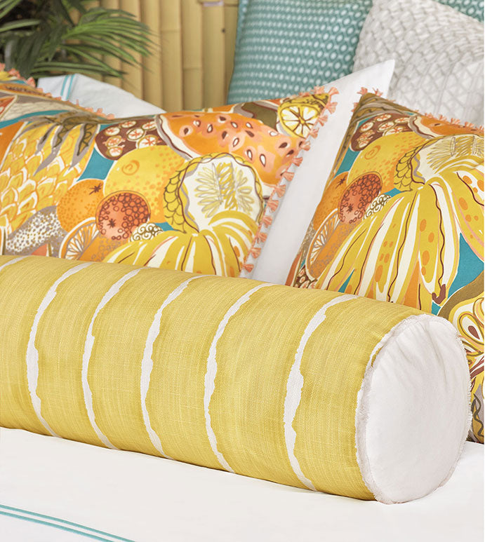 Eastern Accents Belize Striped Bolster