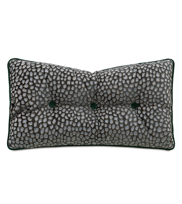 Eastern Accents Esmeralda Button-Tufted Decorative Pillow
