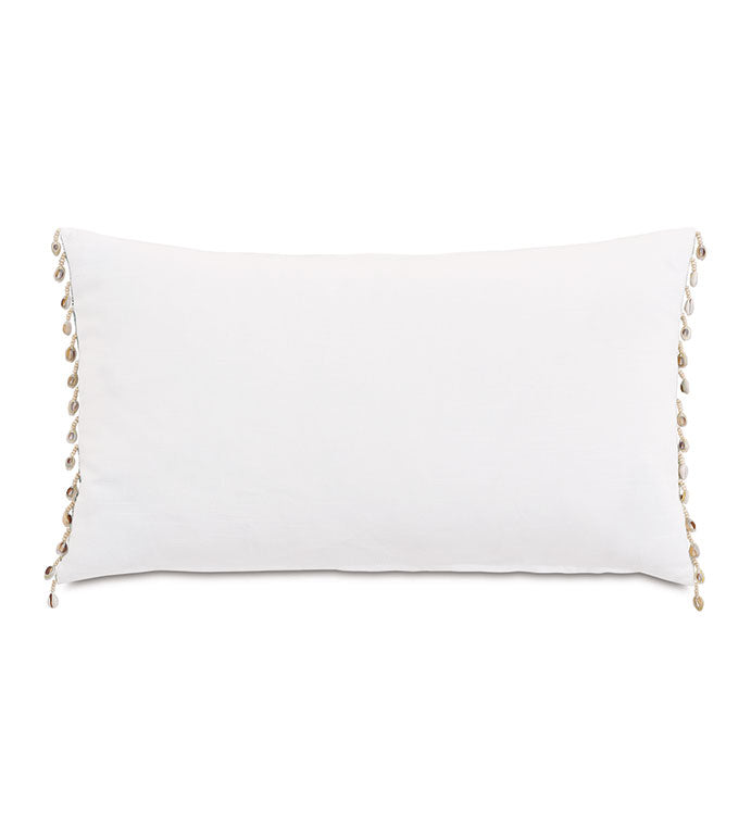Eastern Accents Grenada Trim Applique Decorative Pillow