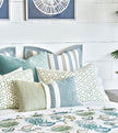 Eastern Accents Grenada Trim Applique Decorative Pillow