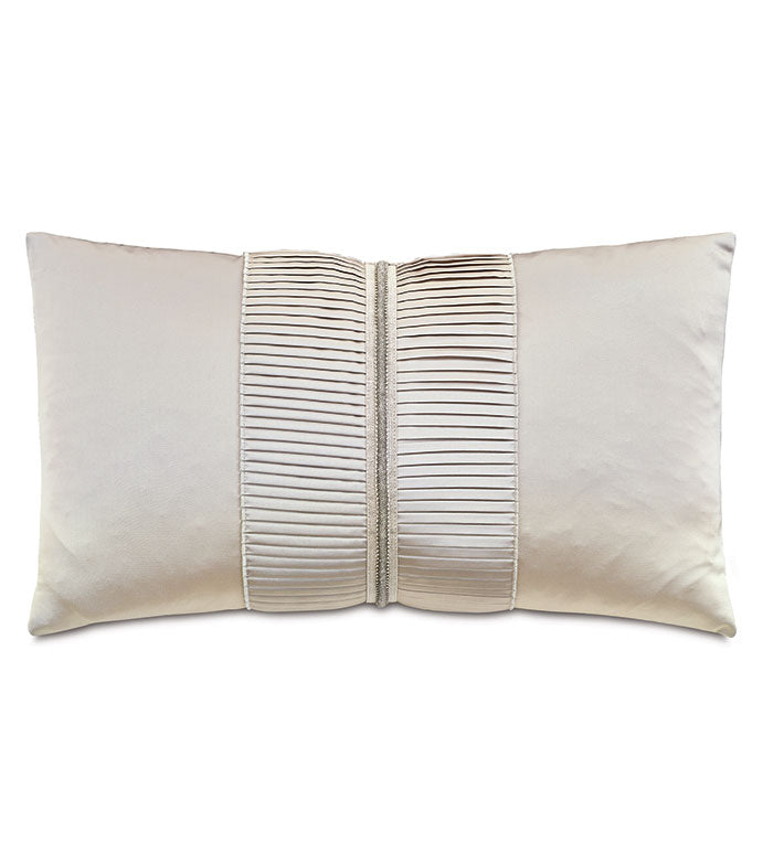 Eastern Accents Romilly Pleated Insert Decorative Pillow