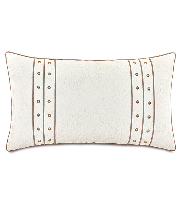 Eastern Accents Emmeline Nailhead Bolster