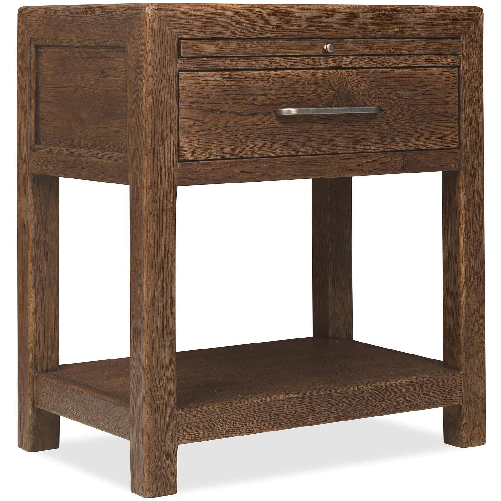 Hooker Furniture Driftwood One-Drawer Nightstand