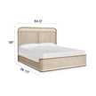 Salt Life Home Sunset Cove Sanibel Brown Queen Panel Bed