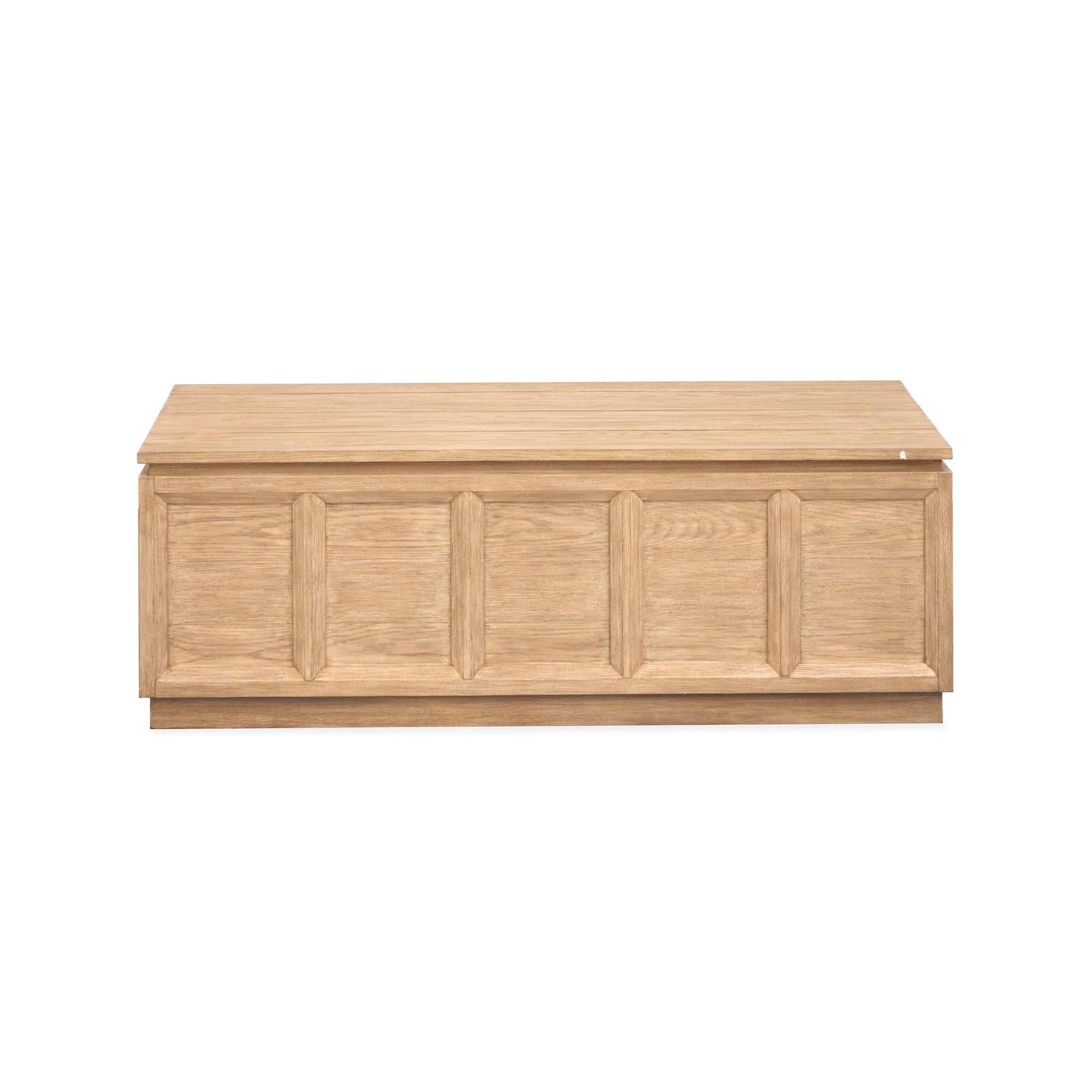 Magnussen Home Burnham Sable Dusk Lift Top Storage Cocktail Table