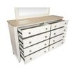 Salt Life Home Echo Isles Sea Pearl and Driftwood Double Drawer Dresser