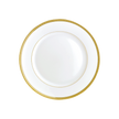 Christofle Malmaison Porcelain Bread Plate Gold 17 Cm