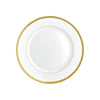 Christofle Malmaison Porcelain Bread Plate Gold 17 Cm