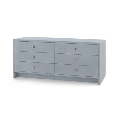 Villa & House Bryant Linen Extra Wide 6-Drawer