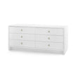Villa & House Bryant Linen Extra Wide 6-Drawer