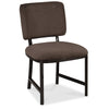 Pulaski Furniture Modern Mosaic Brown Upholstered Side Chair Two Pack
