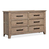 Magnussen Home Claremont Smokey Taupe Double Drawer Dresser