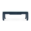 Villa & House Bethany Coffee Table with Glass Top