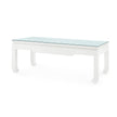 Villa & House Bethany Coffee Table with Glass Top