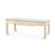 Villa & House Bethany Coffee Table with Glass Top