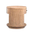 Magnussen Home Sanford Chateau Brown Round End Table