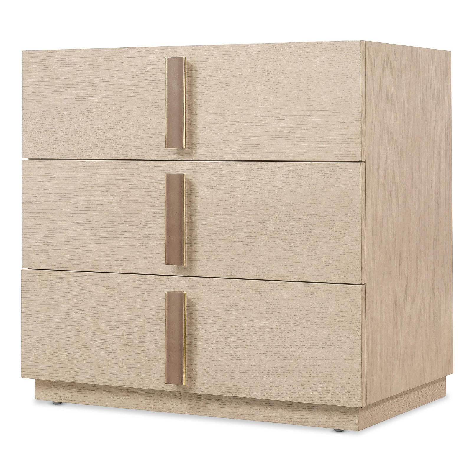 Hooker Furniture Westwood Three-Drawer Nightstand A