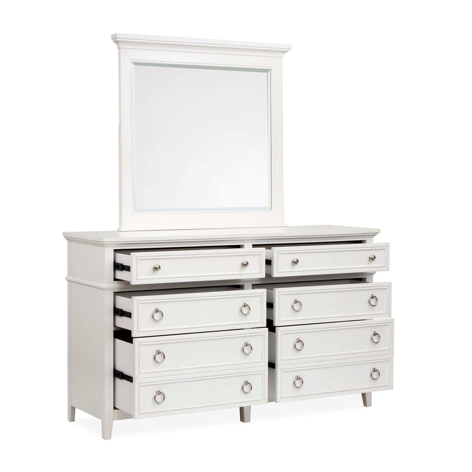 Magnussen Home Juniper Hill Whisper White Double Drawer Dresser