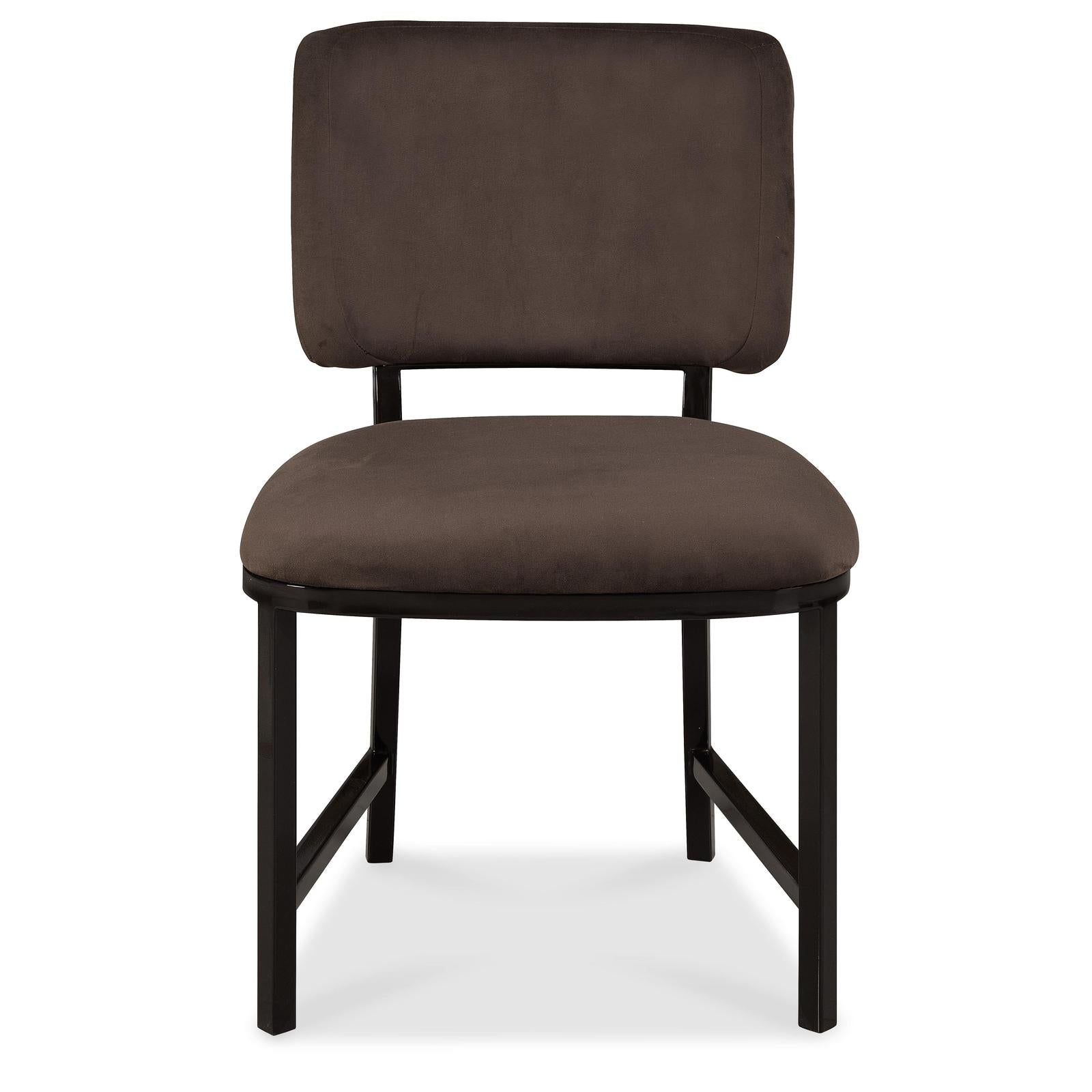 Pulaski Furniture Modern Mosaic Brown Upholstered Side Chair Two Pack