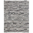 Feizy Gilmore 39UPF Modern Stripes, Ivory/Black, Rug