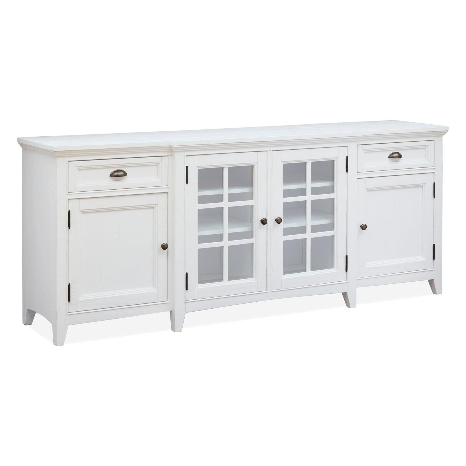 Magnussen Home Heron Cove Chalk White Console